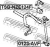 FEBEST TSB-NZE124F Stabiliser Mounting